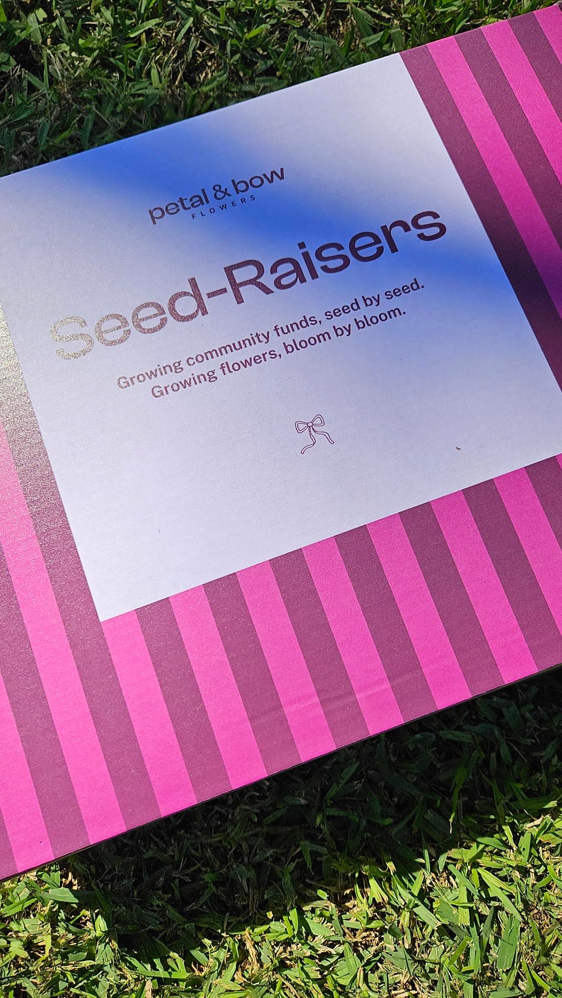 Seed-Raisers Fundraising Box