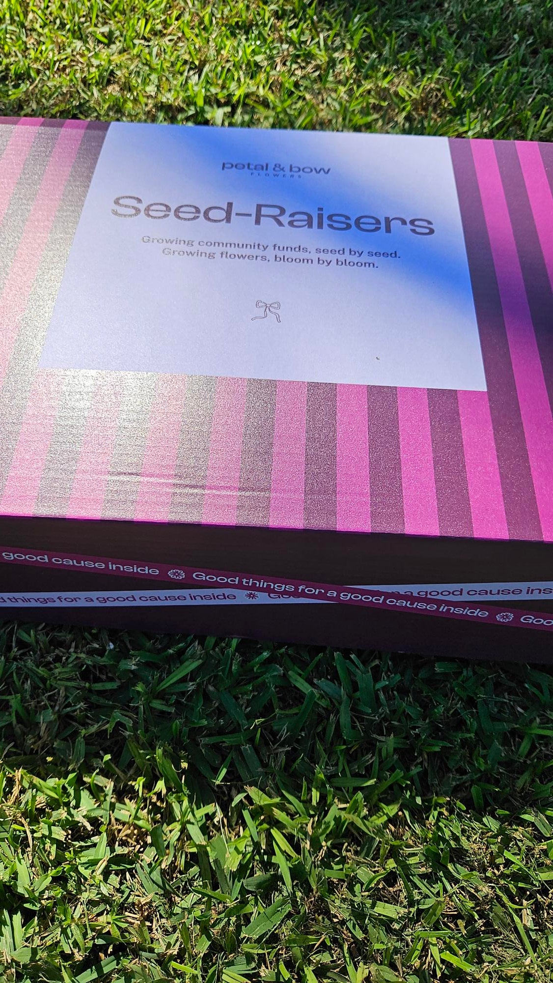Seed-Raisers Fundraising Box