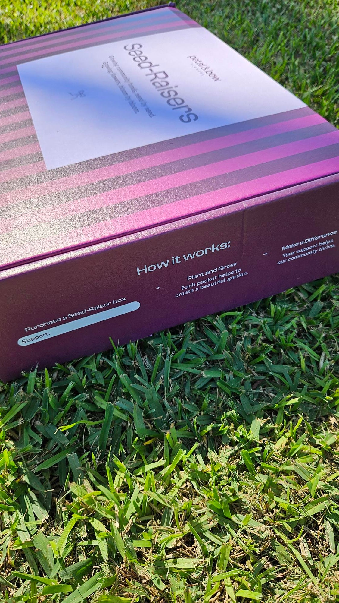 Seed-Raisers Fundraising Box
