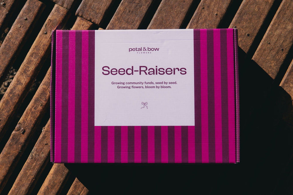 Seed-Raisers Fundraising Box | Native Australian Flower Seeds | Fundraising | School Fundraising | Community Fundraising | Flower Fundraiser | Seed Raisers | Eco Friendly Fundraising | Sustainable Fundraising Option | Sports Fundraiser | Seed Packet 