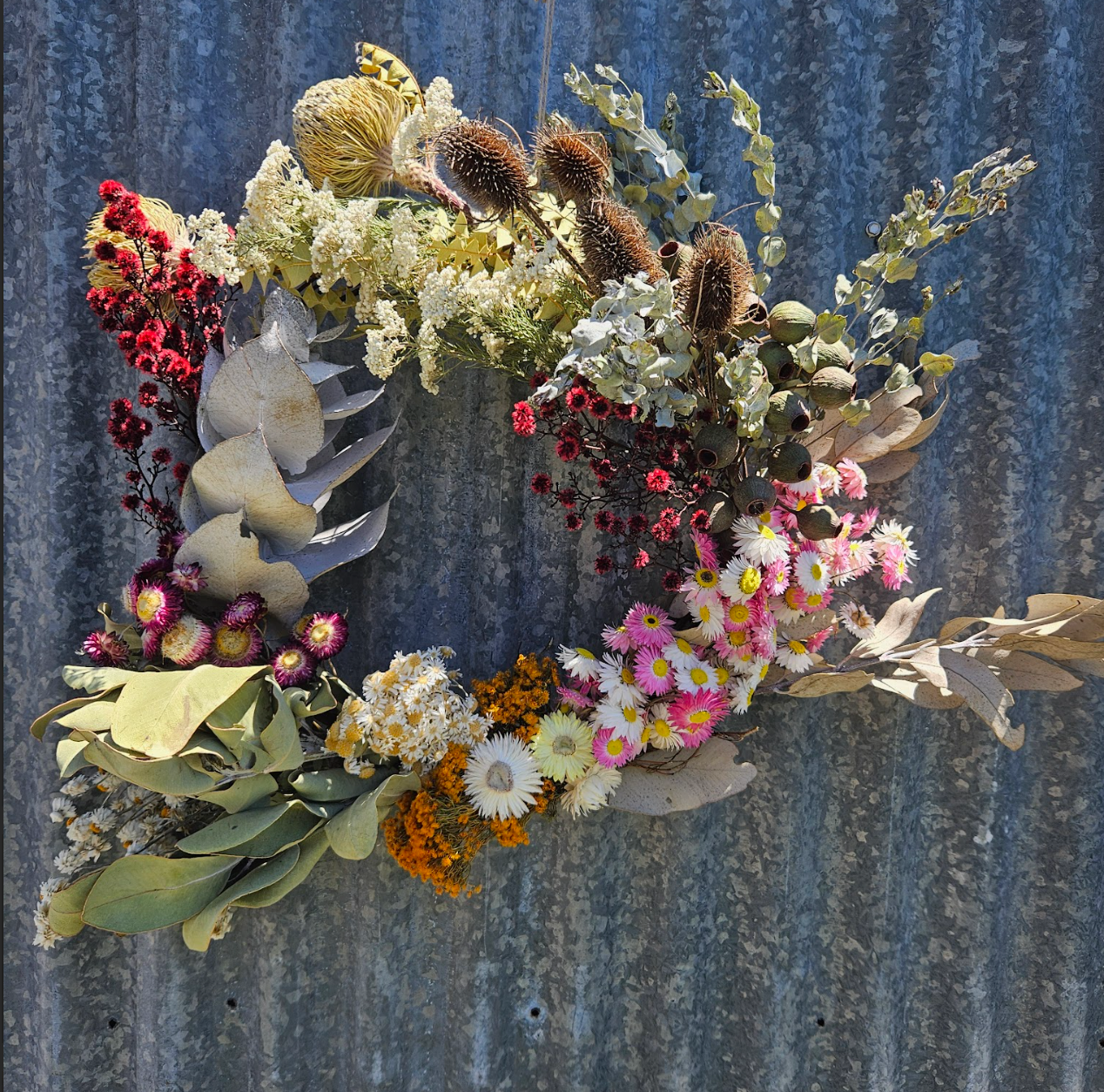 Lindy Wreath - Petal & Bow Flowers