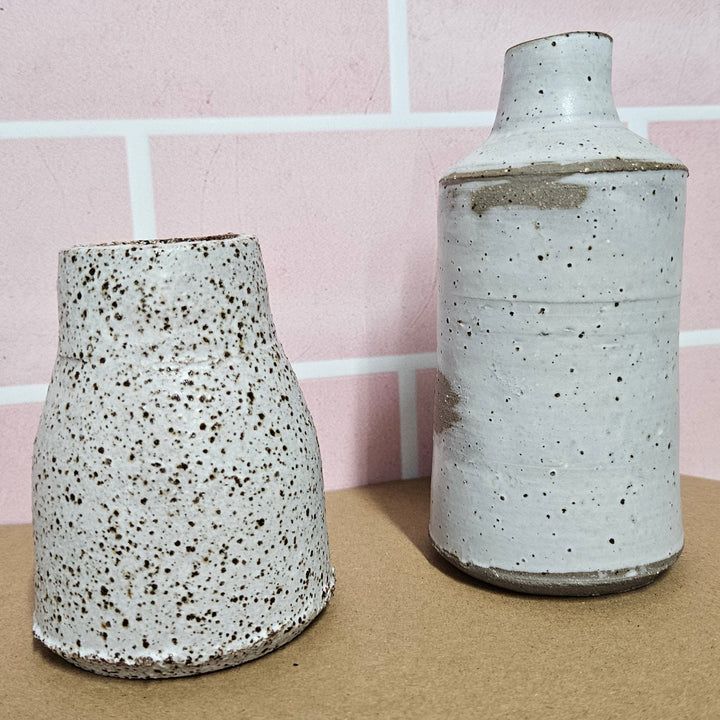 Two Handmade ceramic vases. 